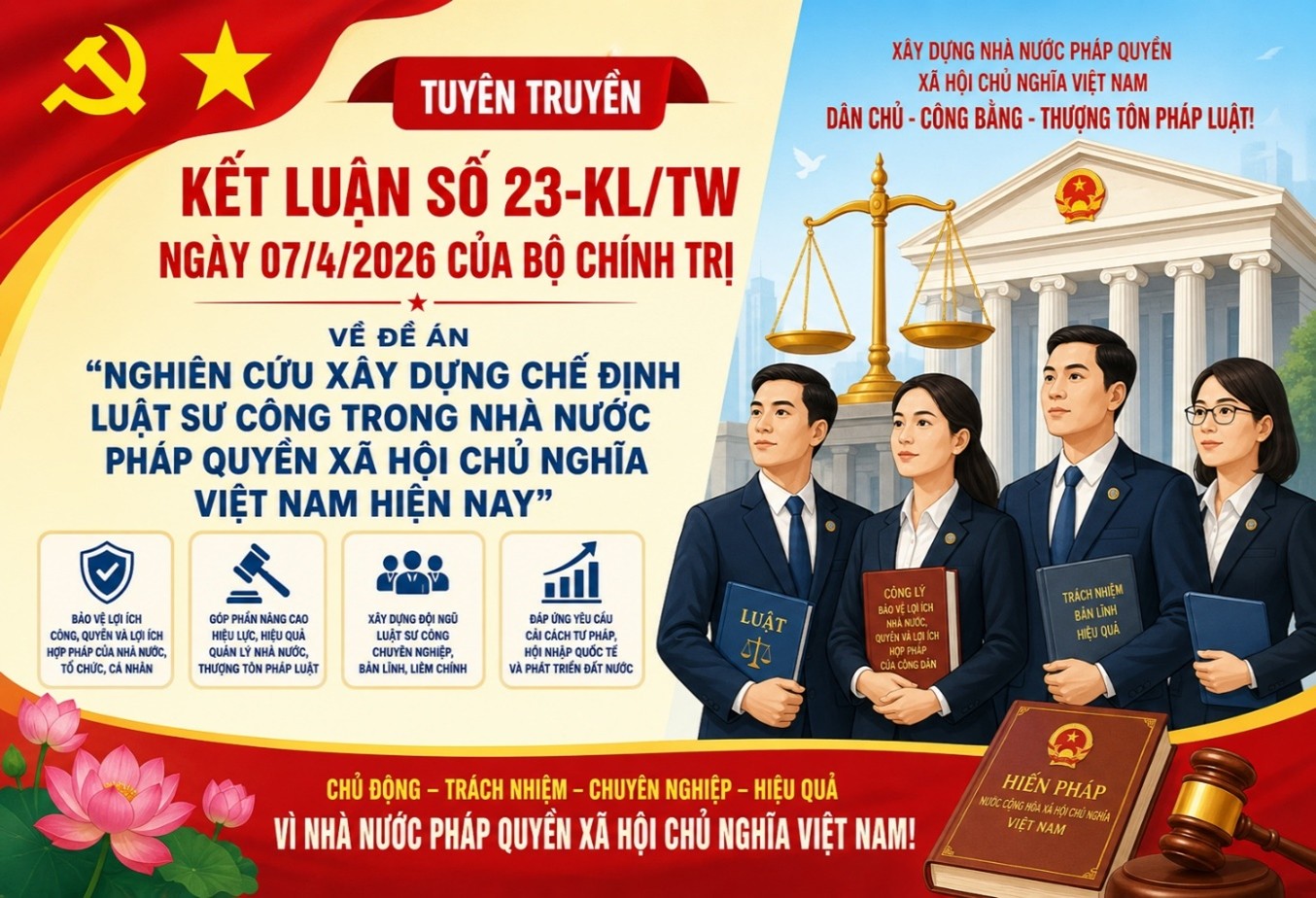 Điện Biên triển khai thực hiện Kết luận số 23-KL/TW của Bộ Chính trị về nghiên cứu xây dựng chế định luật sư công