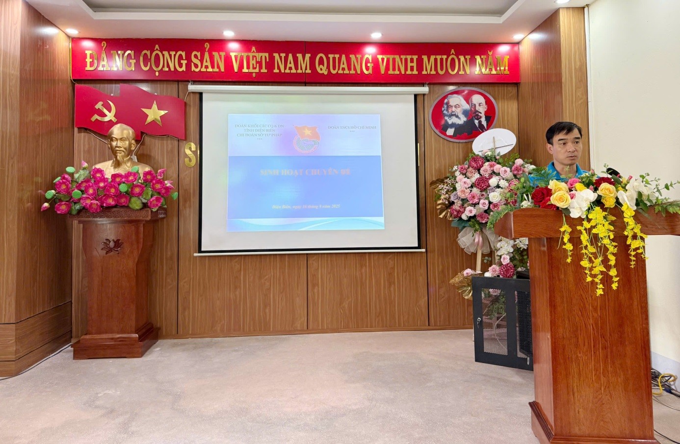Chi đoàn Sở Tư pháp tổ chức sinh hoạt chuyên đề quý III với chủ đề “Tự hào 80 năm ngành Tư pháp Việt Nam”