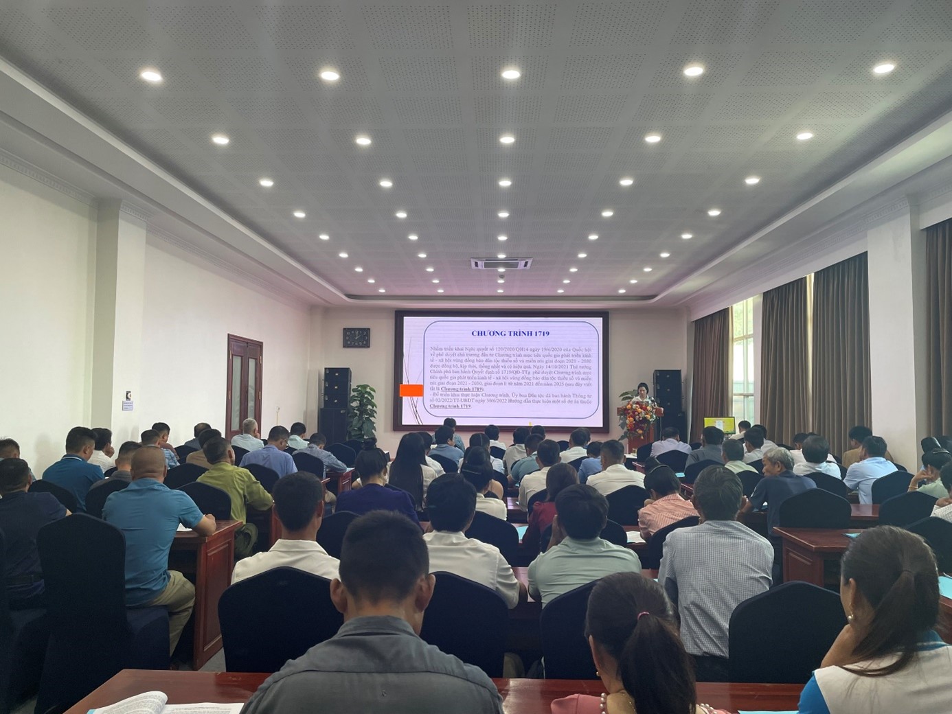 Sở Tư pháp tỉnh Điện Biên tổ chức Hội nghị tập huấn, tuyên truyền triển khai nội dung 02 Tiểu dự án 1 Dự án 10 Chương trình mục tiêu quốc gia phát triển kinh tế - xã hội vùng đồng bào dân tộc thiểu số và miền núi cho các đại biểu thuộc huyện Điện Biên, Nậm Pồ