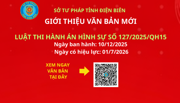 Một số nội dung nổi bật của Luật Thi hành án hình sự số 127/2025/QH15