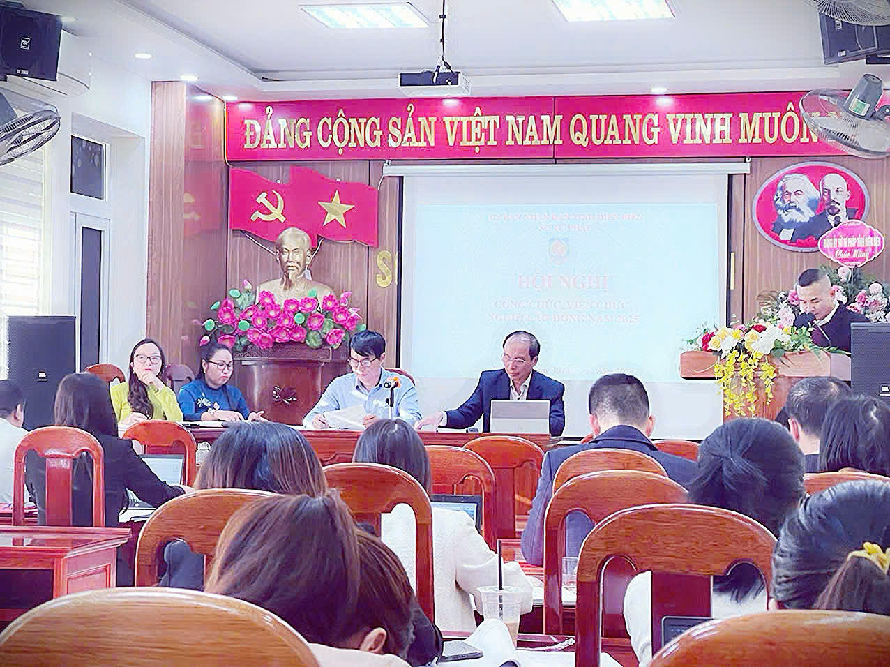 Hội nghị cán bộ, công chức, viên chức, người lao động của Sở Tư pháp tỉnh Điện Biên năm 2025