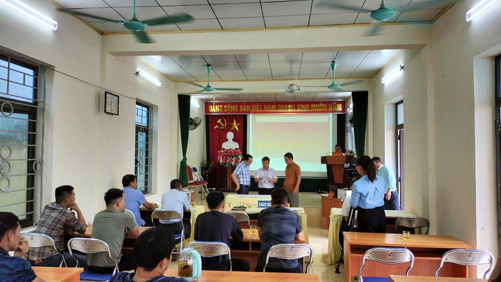 Trung tâm dịch vụ đấu giá tài sản Công bố giá đã trả của khách hàng tham gia đấu giá quyền sử dụng 19 thửa đất tại khu A, tổ dân phố 7, thị trấn Mường Chà