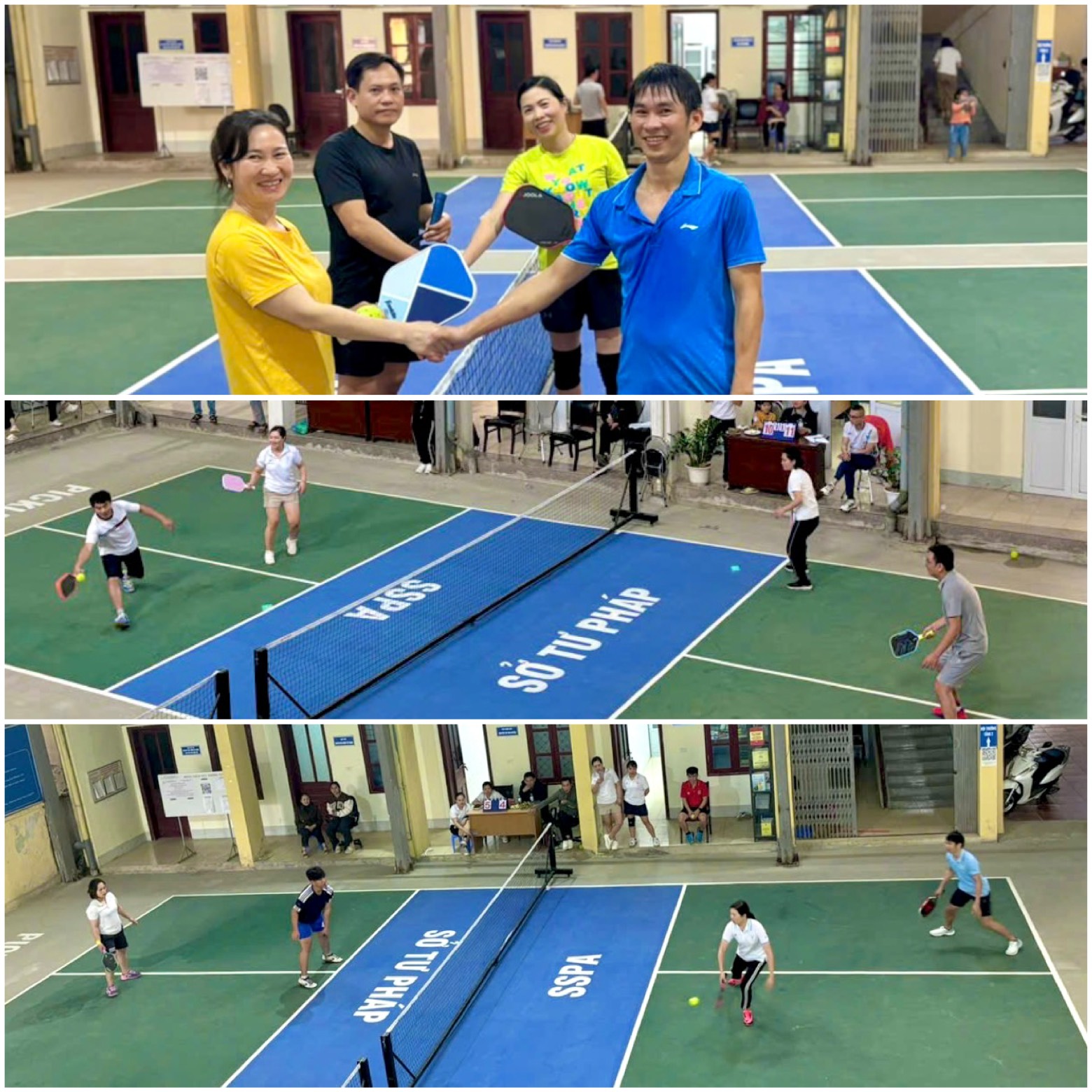 Sở Tư pháp tổ chức Giải Pickleball chào mừng kỷ niệm 115 năm Ngày Quốc tế Phụ nữ 8/3 và ngày Quốc tế Hạnh phúc 20/3