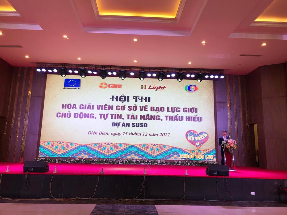 Tưng bừng Hội thi hòa giải viên cơ sở về bạo lực giới tại tỉnh Điện Biên