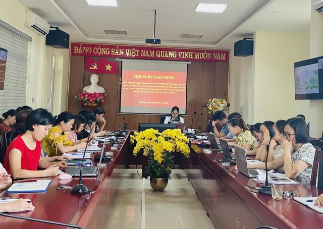 Đảng uỷ Sở Tư pháp kết nối điểm cầu trực tuyến Hội nghị toàn quốc quán triệt Quy định số 144-QĐ/TW và Chỉ thị số 35-CT/TW của Bộ Chính trị