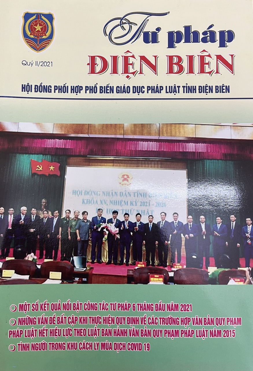 Bản tin tư pháp quý II/2021
