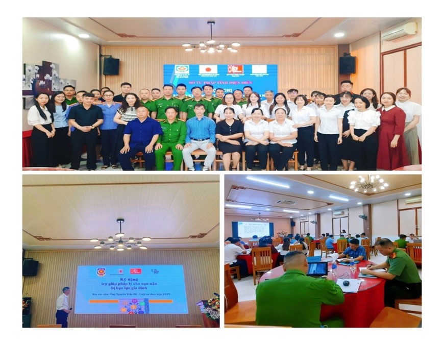 Trung tâm TGPL nhà nước tỉnh Điện Biên tổ chức hội nghị tập huấn về kỹ năng giải quyết các vụ việc trợ giúp pháp lý cho nạn nhân bạo lực gia đình và người khuyết tật