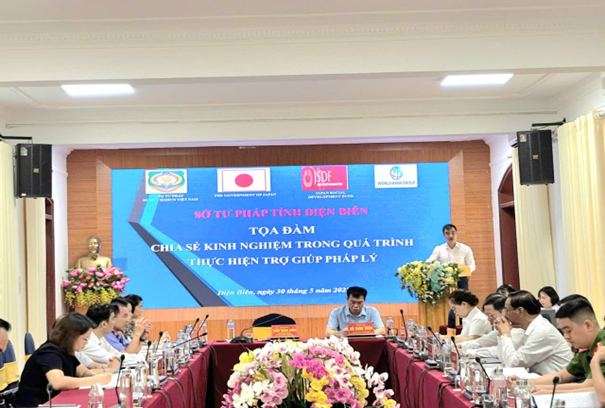 Sở Tư pháp tỉnh Điện Biên tổ chức Tọa đàm "Chia sẻ kinh nghiệm trong quá trình thực hiện hoạt động trợ giúp pháp lý"